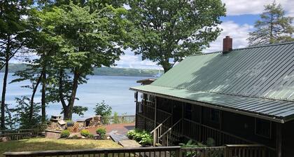 Cozy Cayuga Lakeside Retreat<br>