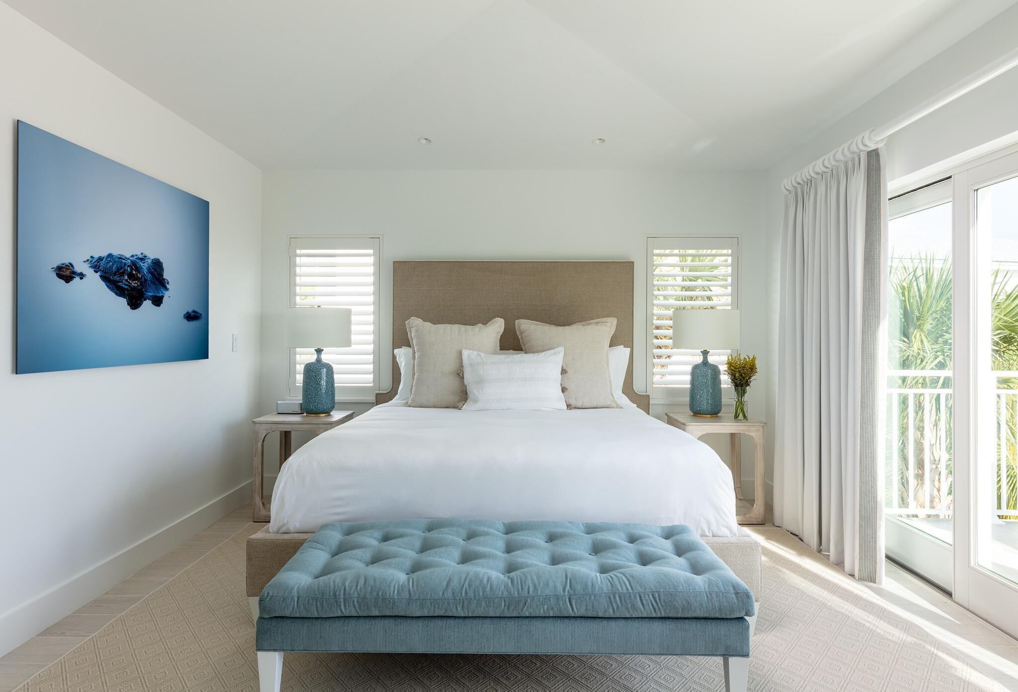 Villa (Oceanfront Villa) | Premium bedding, pillowtop beds, in-room safe, blackout drapes