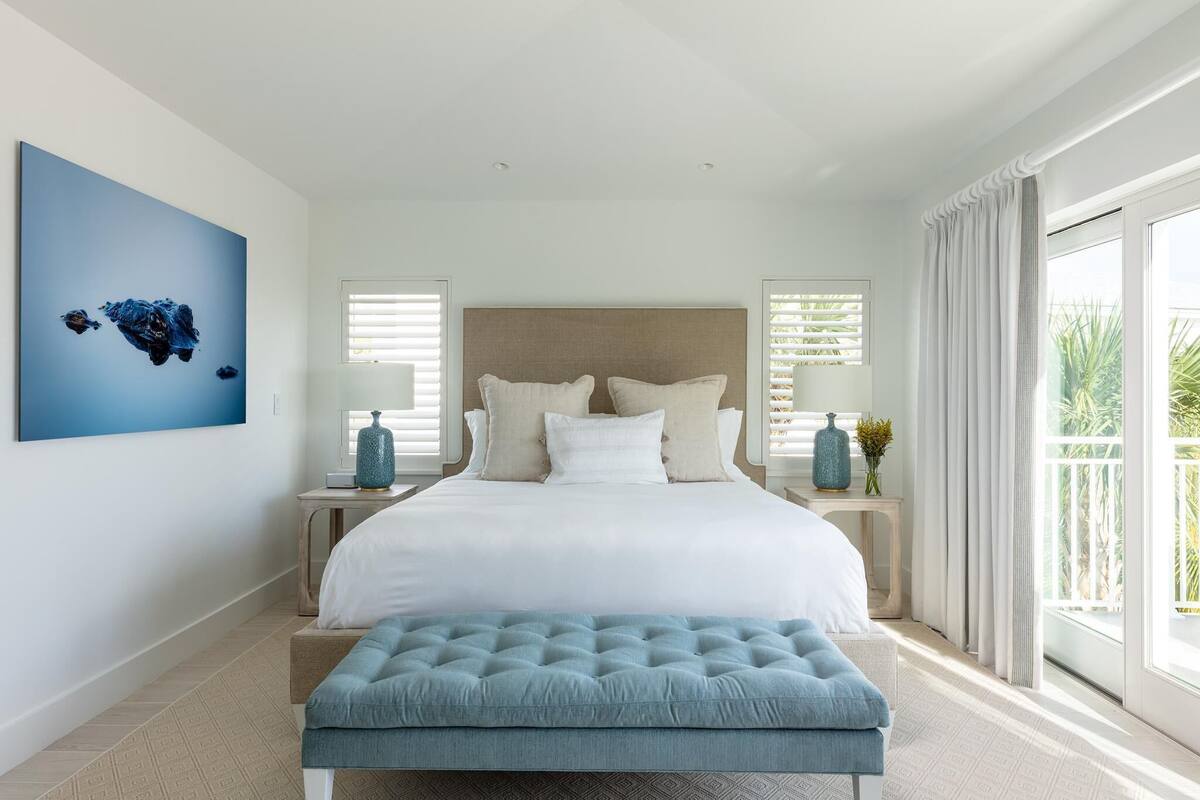 Villa (Oceanfront Villa) | Premium bedding, pillowtop beds, in-room safe, blackout drapes