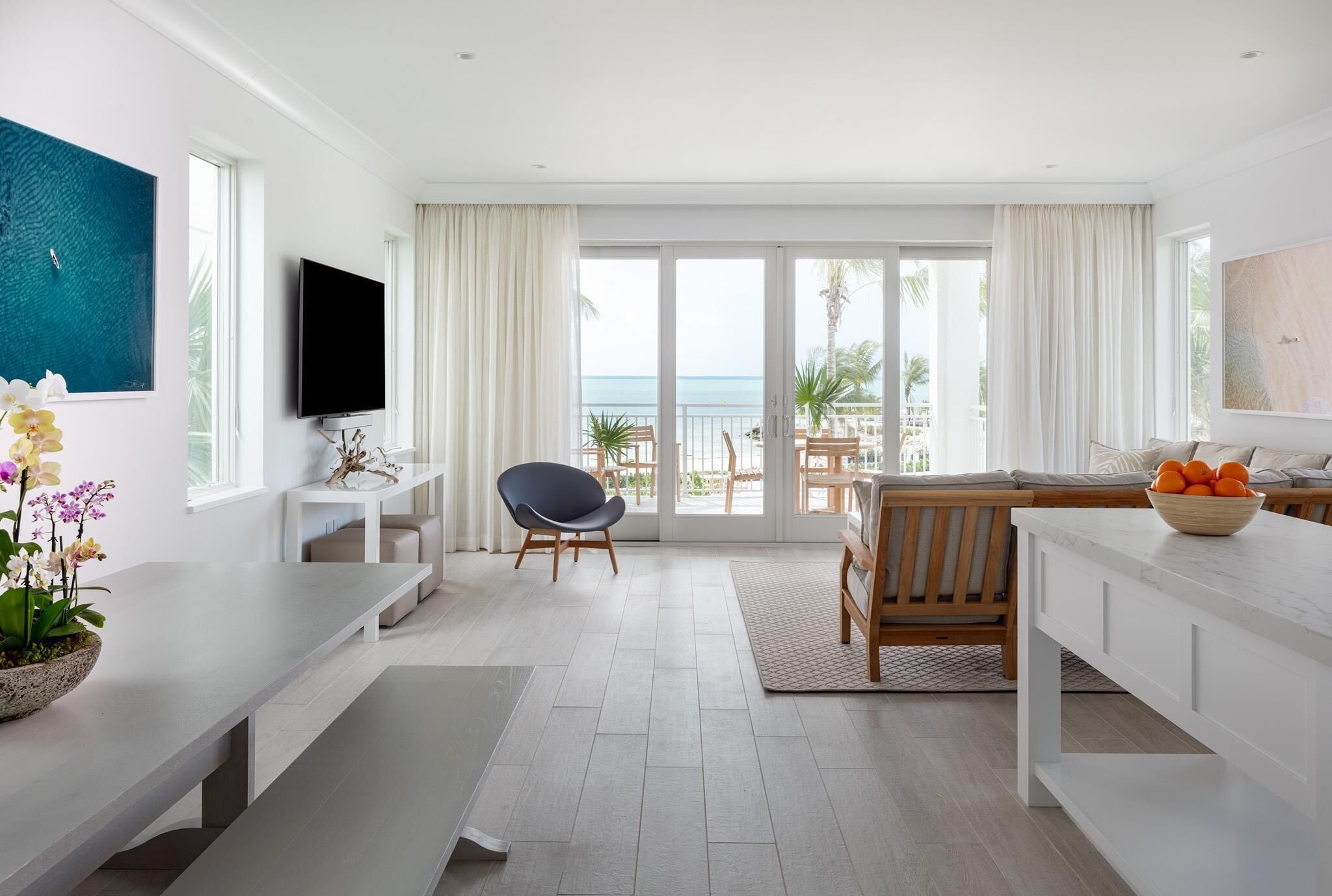 Villa (Ocean View Family Villa) | Living room | Smart TV, Netflix, Hulu, streaming services