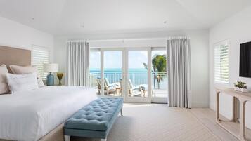Villa (Oceanfront Villa) | Premium bedding, pillowtop beds, in-room safe, blackout drapes