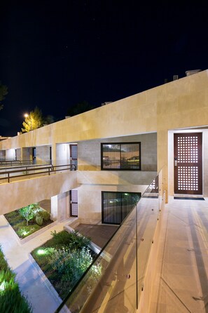 Front of property - evening/night