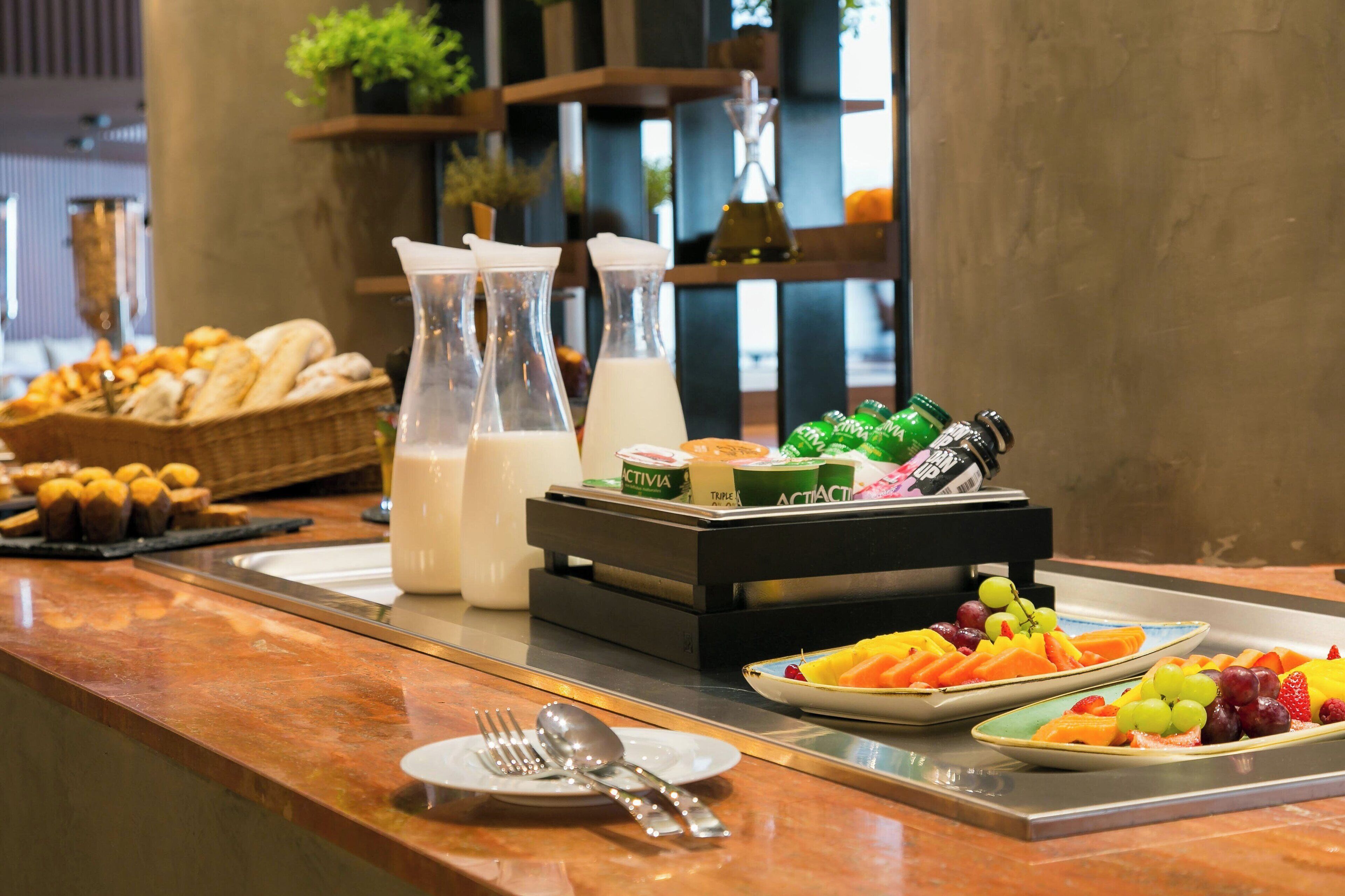 daily buffet breakfast (eur 15 per person)