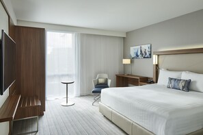 Ropa de cama de alta calidad y minibar