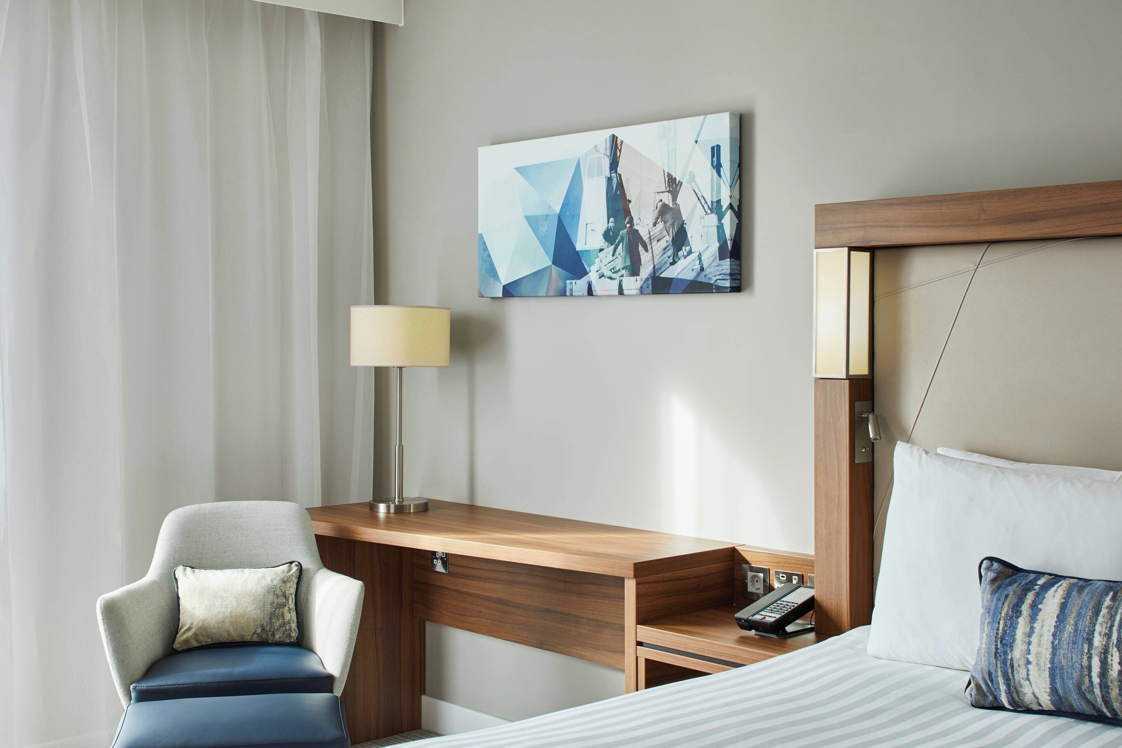 premium bedding, minibar, in-room safe, desk