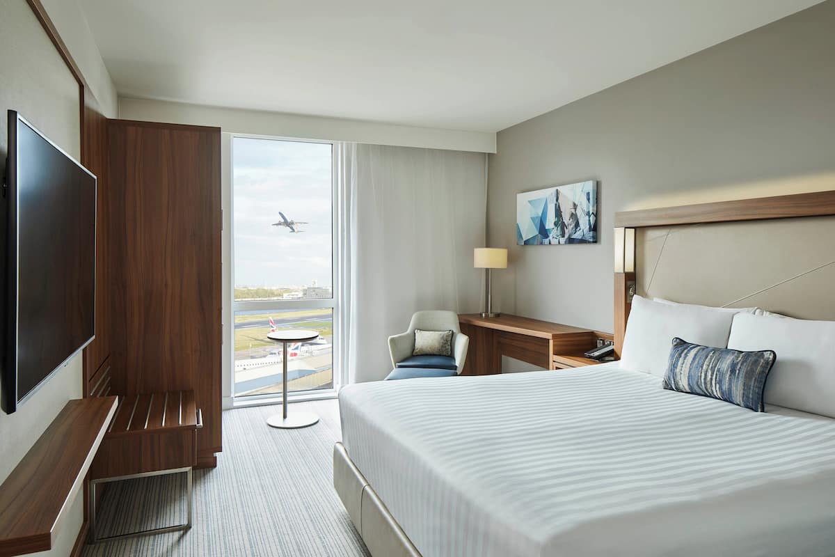 Chambre, 1 trÚs grand lit (View) | Literie de qualité, minibar, coffre-fort pour ordinateur portable