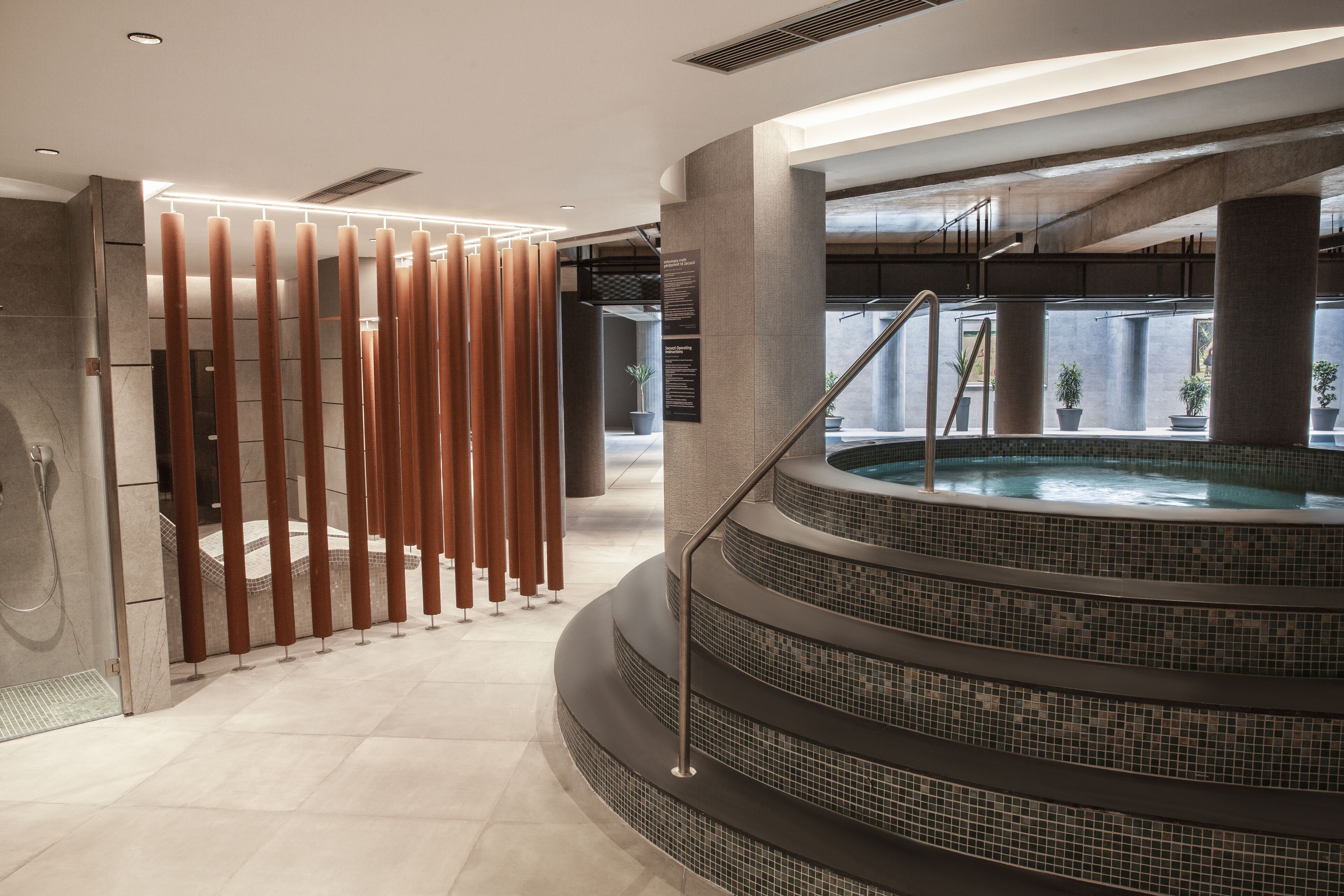 サウナ、スチームサウナ、マッサージ