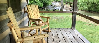 Private Waterfalls on 3 Acres. A Creekside Smoky Mtn Retreat - Read Our Reviews!
