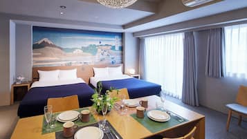 Exclusive Room | In-room safe, blackout drapes, bed sheets