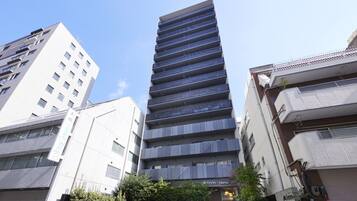 Façade de l’hébergement