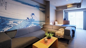 In-room safe, blackout drapes, bed sheets