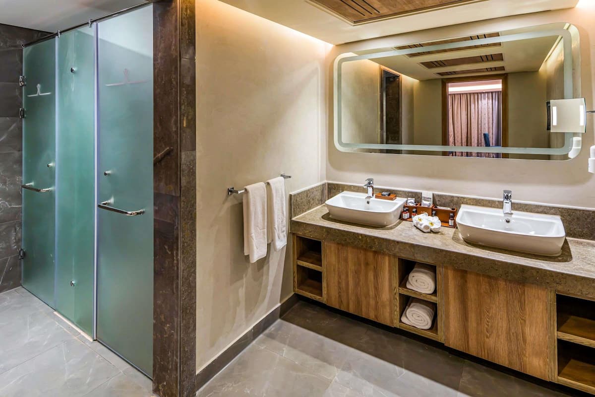 1 bedroom, free minibar, in-room safe, desk