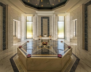 Sauna, bain à remous, hammam, hammam, soins corporels