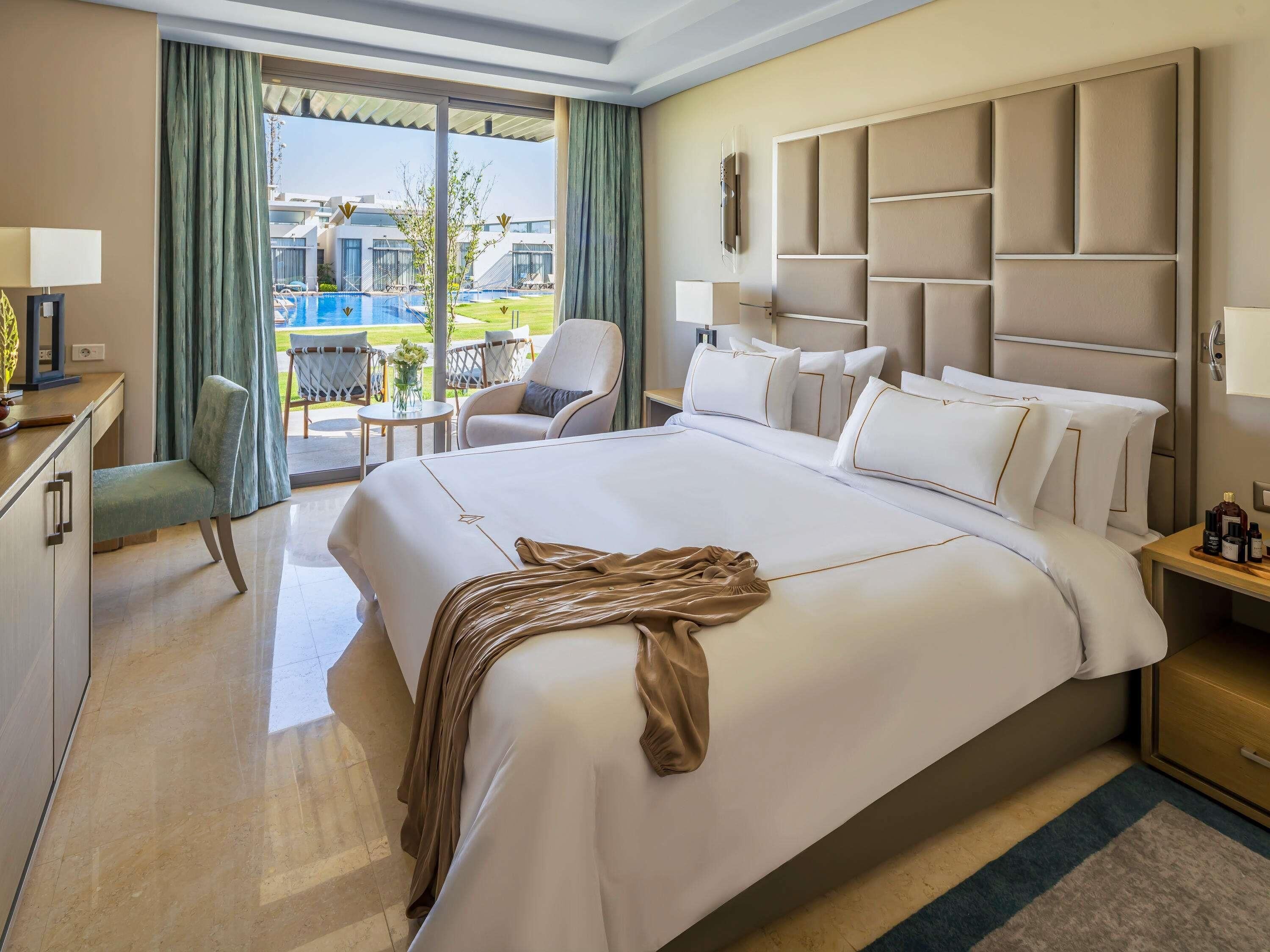 Pool Villa With Twin Beds | 1 bedroom, free minibar, in-room safe, desk