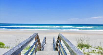 Beautiful Two-story Oceanfront 5 Bedroom Home With Private Beach Access