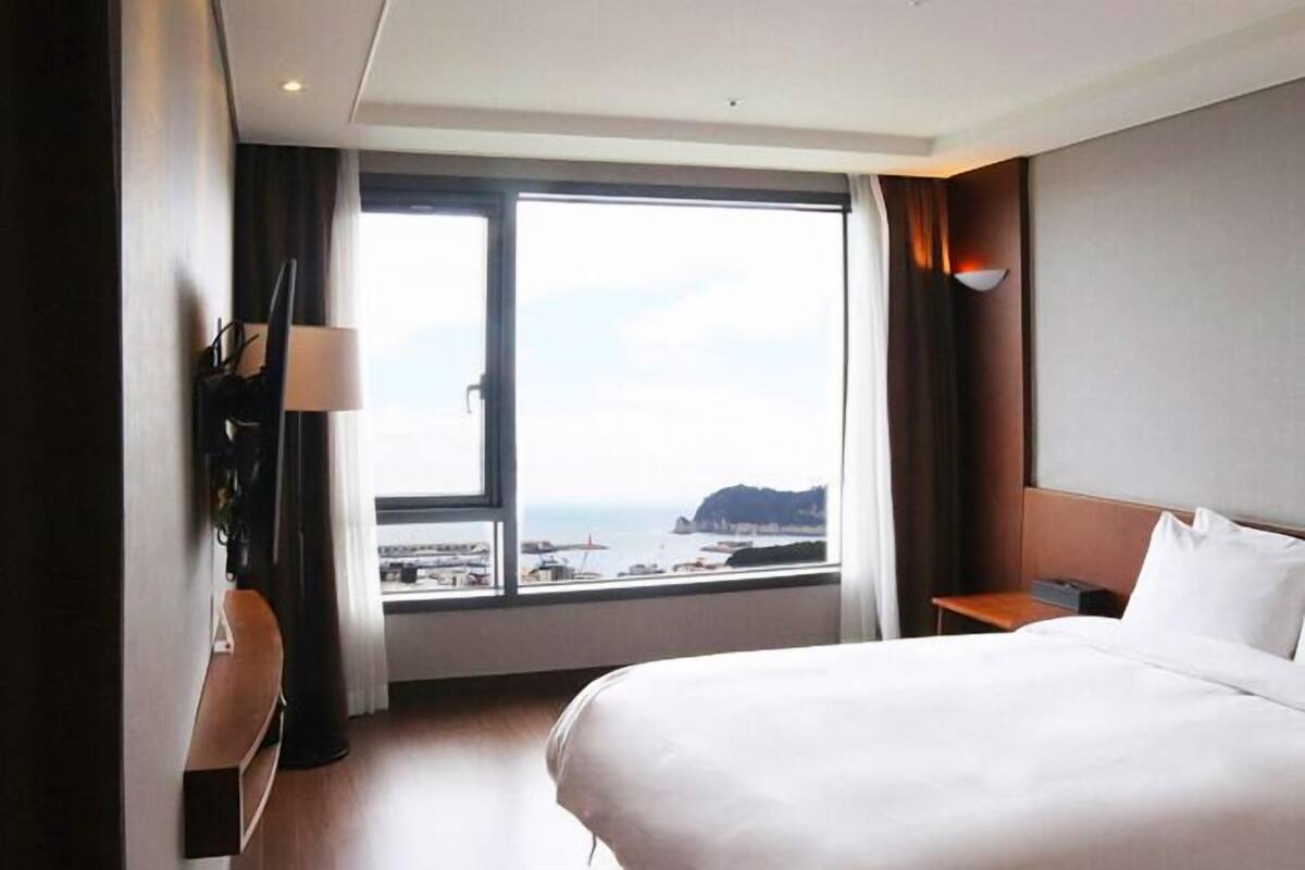 Escritorio, cortinas blackout y sistema de insonorización