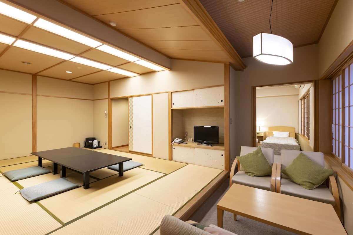 Habitación, con acceso para personas discapacitadas (2-room Japanese Western Style) | 1 habitación y ropa de cama de alta calidad