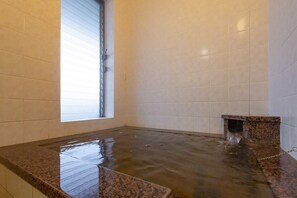 Special Japanese-Western Room with hot spring [Gassan] Non Smoking | Bathroom | Hair dryer, slippers, electronic bidet, towels
