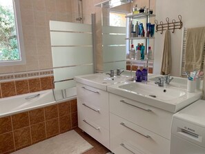 Badewanne, Handtücher