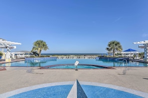 Opvarmet pool