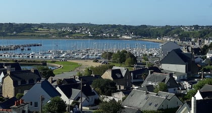 Apartment with panoramic sea view over the bay of Perros Guirec