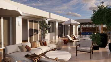 Deluxe Apartment | Terrace/patio