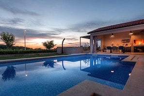 Alberca al aire libre