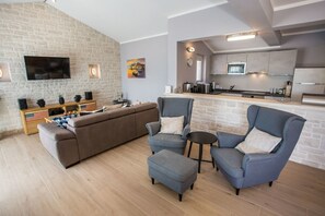 Living room - Villa Nikolas (Kastelir-Labinci)