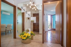 Interior entrance