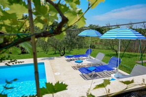 Outdoor pool - Villa Greis (Buje)
