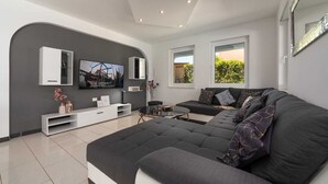 Villa | Living area - Villa Deep Blue (Porec)
