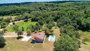 Aerial view - Villa Aria (Sveta Nedelja)