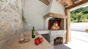 BBQ/picnic Area - Villa Flego (Motovun)