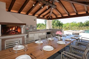Terrace/patio - Villa Denis (Kastelir-Labinci)