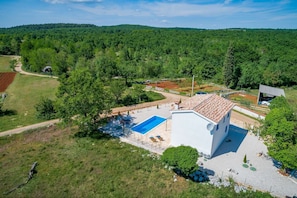 Aerial view - Villa Shana (Visnjan)