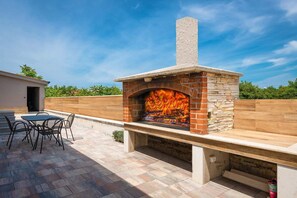 Aire de pique-nique/barbecue