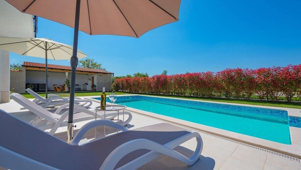 Outdoor pool - House Demetra (Tinjan)