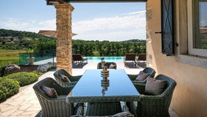Terrace/patio - Villa Amneris (Labin)