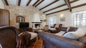 Villa | Living room - Villa Una (Vizinada)