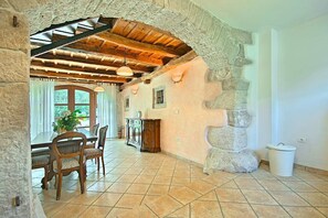 Living area - Villa Garibaldi (Buzet)
