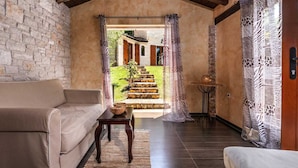 Villa | Living area | Fireplace - Villa Čehići  (Sveti Lovrec)