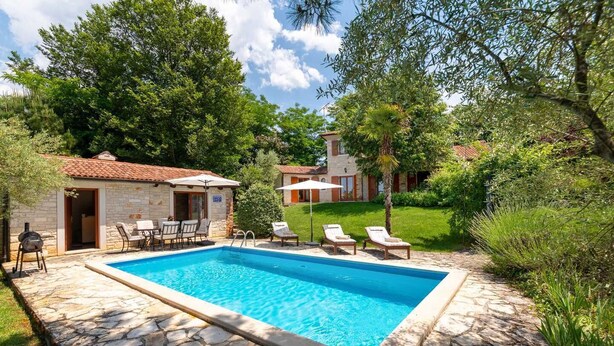 Outdoor pool - Villa Čehići  (Sveti Lovrec)