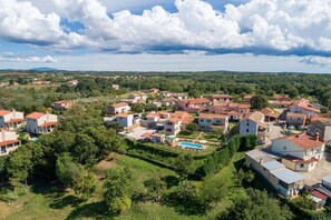 Aerial view - Villa Baldaši (Vizinada)