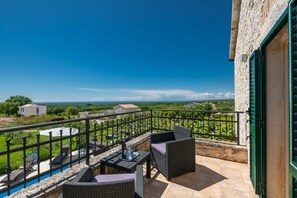 Villa | Balcony view - Villa Ruk (Visnjan)
