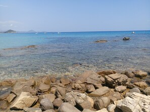 Na praia 