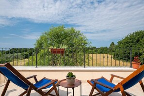 Villa | Balcony view - Villa Cicibella (Barban)