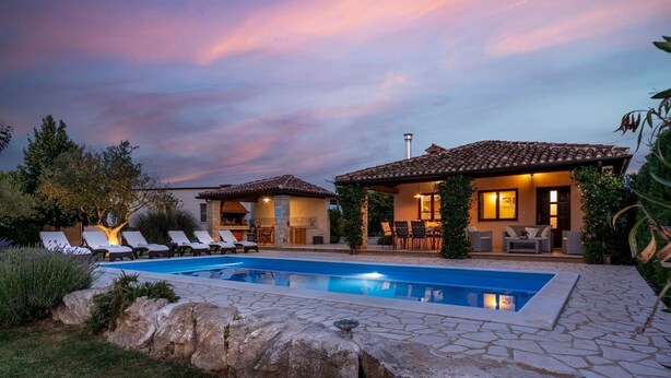 Outdoor pool - Villa Mainenti (Visnjan)