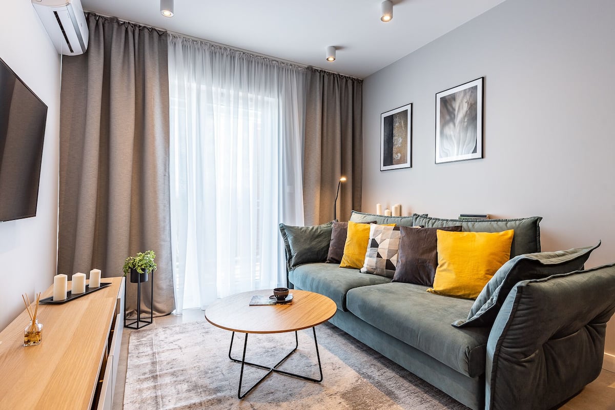 Apartment, 1 Schlafzimmer (No.  2 - ul. Francuska 108B/54) | Wohnzimmer