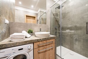 Apartment, 1 Schlafzimmer (No.  2 - ul. Francuska 108B/54) | Badezimmer