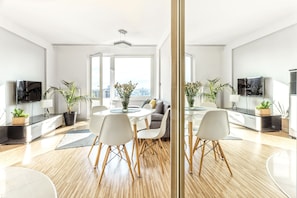Living room - Apartamenty Tespis - Spodek Centrum (Katowice)
